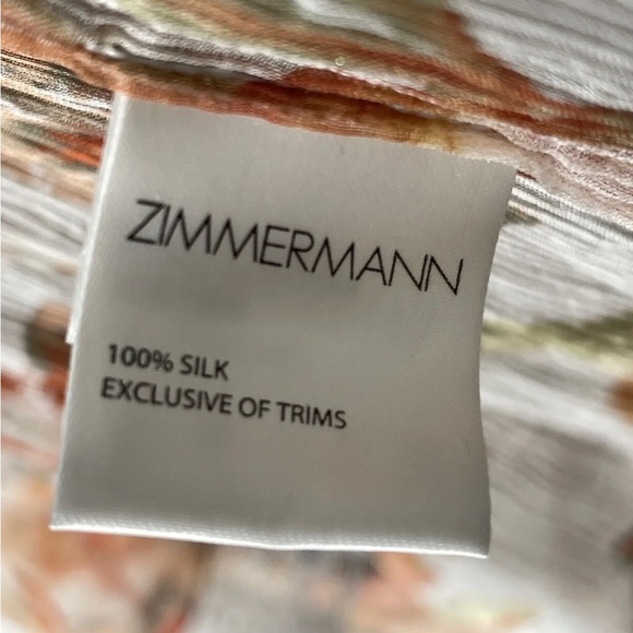 Zimmermann silk dress size 1 - Picture 8 of 8